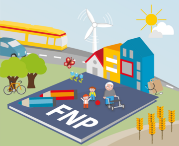 Ausschnitt Flächennutzungsplan