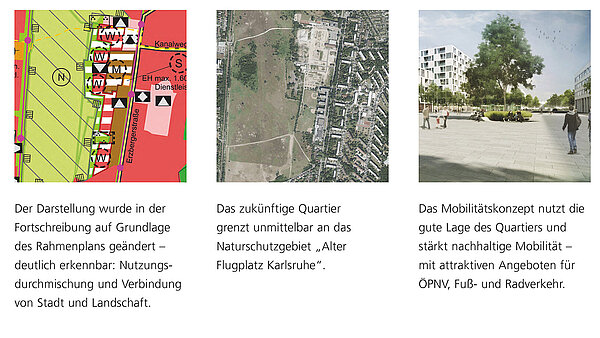 Rollup für die Ausstellung Karlsruhe Zukunft Nord